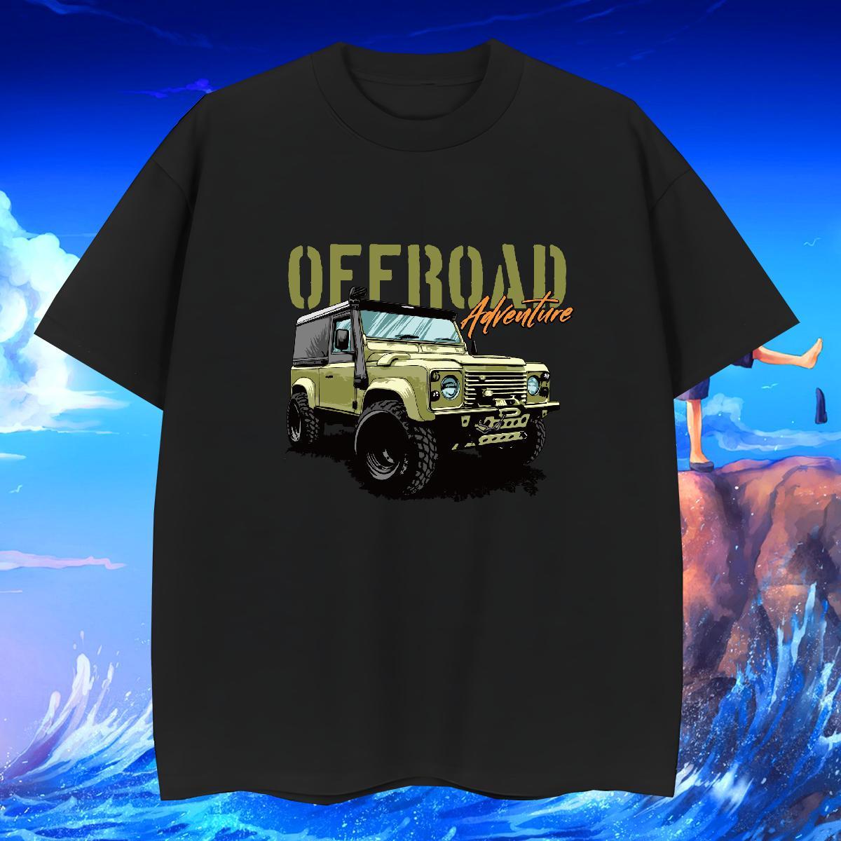 Wholesale Men Tops Tees 230g 100% Cotton Street Wear car DIY Printed Breathable Crew Neck Custom Mens T Shirts Clothes