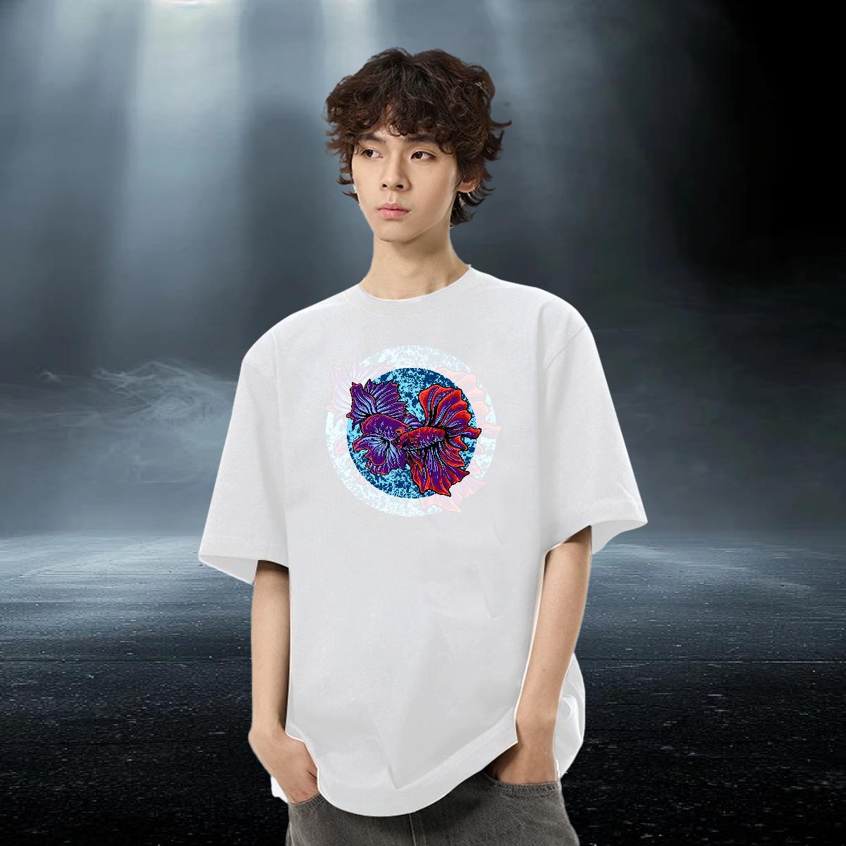 TOP Quality Men Tops Tees 230g Cotton Outdoor Custom Anime Breathable Crew Neck 2024 Designer T Shirt For Man Tshirts