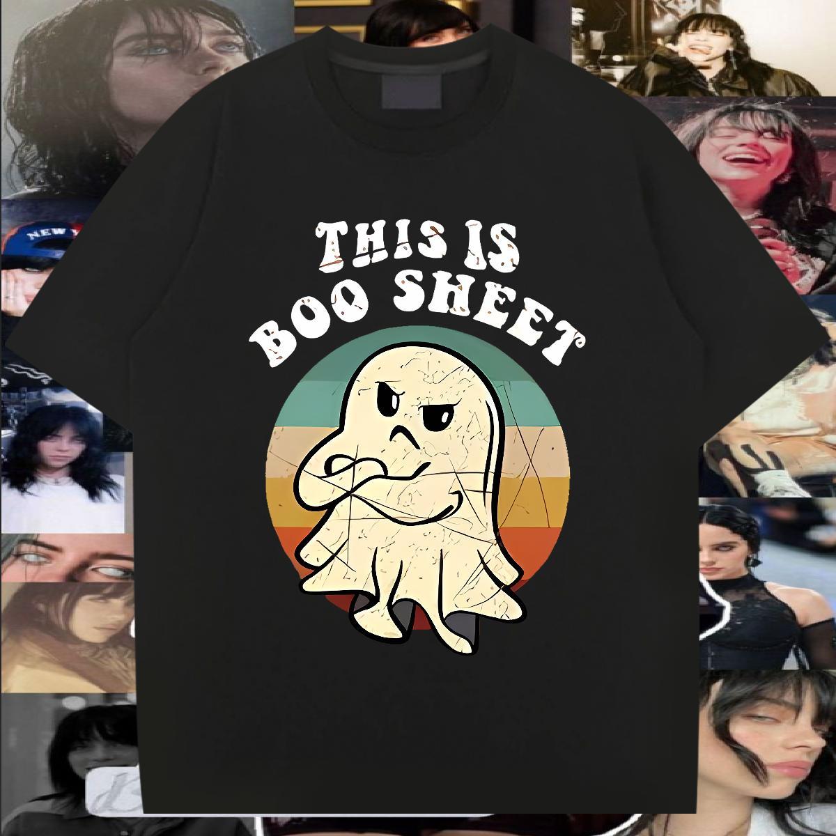 Fashion Casual Mens T Shirts 230g Pure Cotton halloween Street Top Tees Breathable Crew Neck Comfortable Couples T Shirts Custom Anime