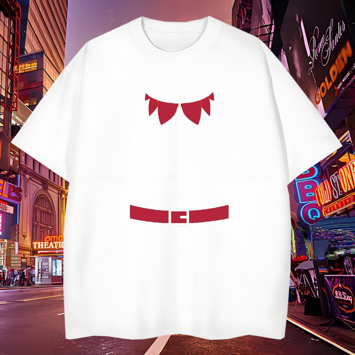 TOP Quality Men Tshirts 100% Cotton 230g Christmas T Shirt For Man Casual Daily Wear Breathable Crew Neck White Plus Size Custom Tee Shirt