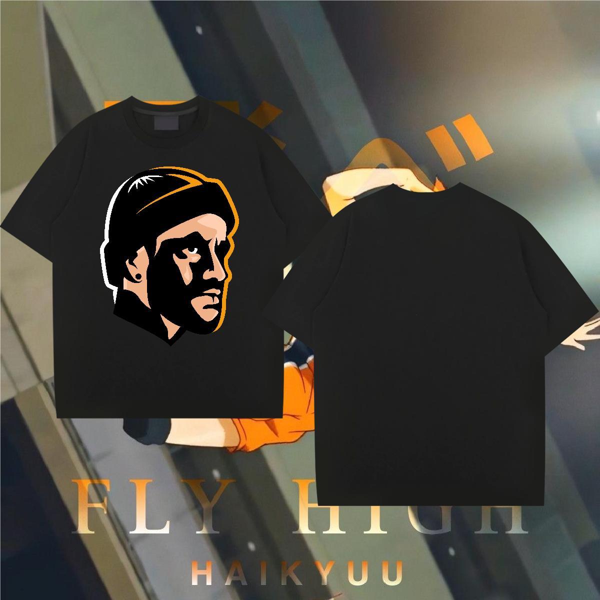 T Shirts Men 230g 100% Cotton portrait Hip Hop Pure Cotton DIY Printed Men Tees 2024 Summer Comfortable Tees Shirts