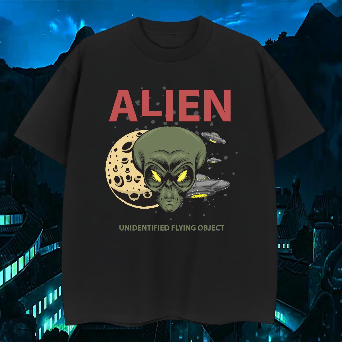 2024 DIY T Shirts Men ET Tshirts 230g Cotton Street Casual Cool Design Custom Printing Crew Neck Breathable Men Tees