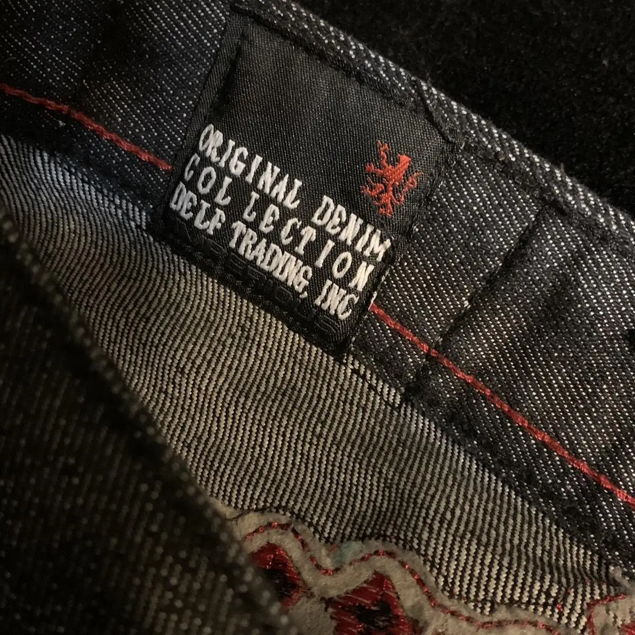 American Hip Hop Gothic Letter Embroidered Jeans Female Y2K Street Straight Wide-leg Pants Couple Casual Baggy Jeans Women 240806