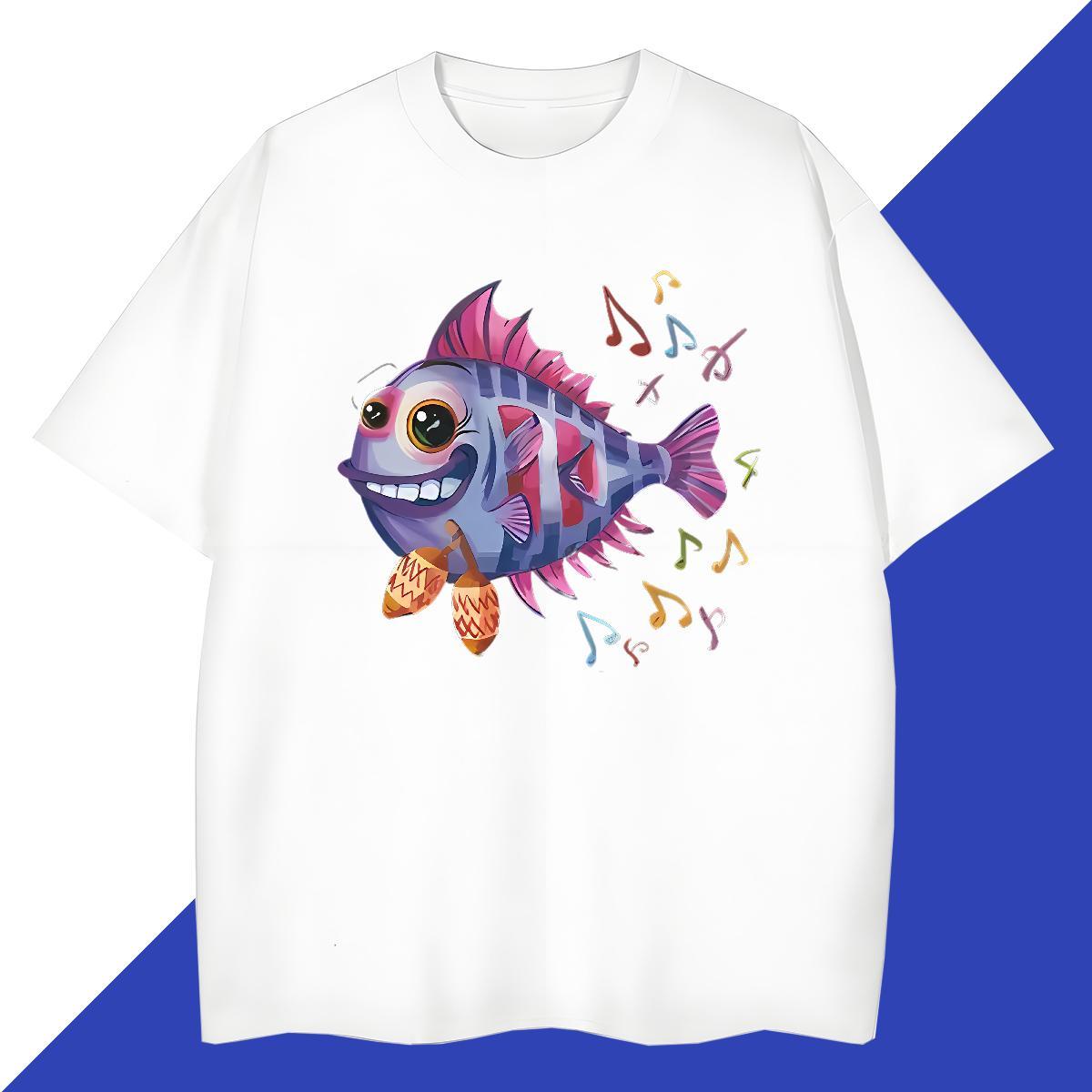 2024 Designer Men T Shirts 100% Cotton 230g Street Casual Polos Breathable Short Sleeve Loose Mens Tshirts Anime Print