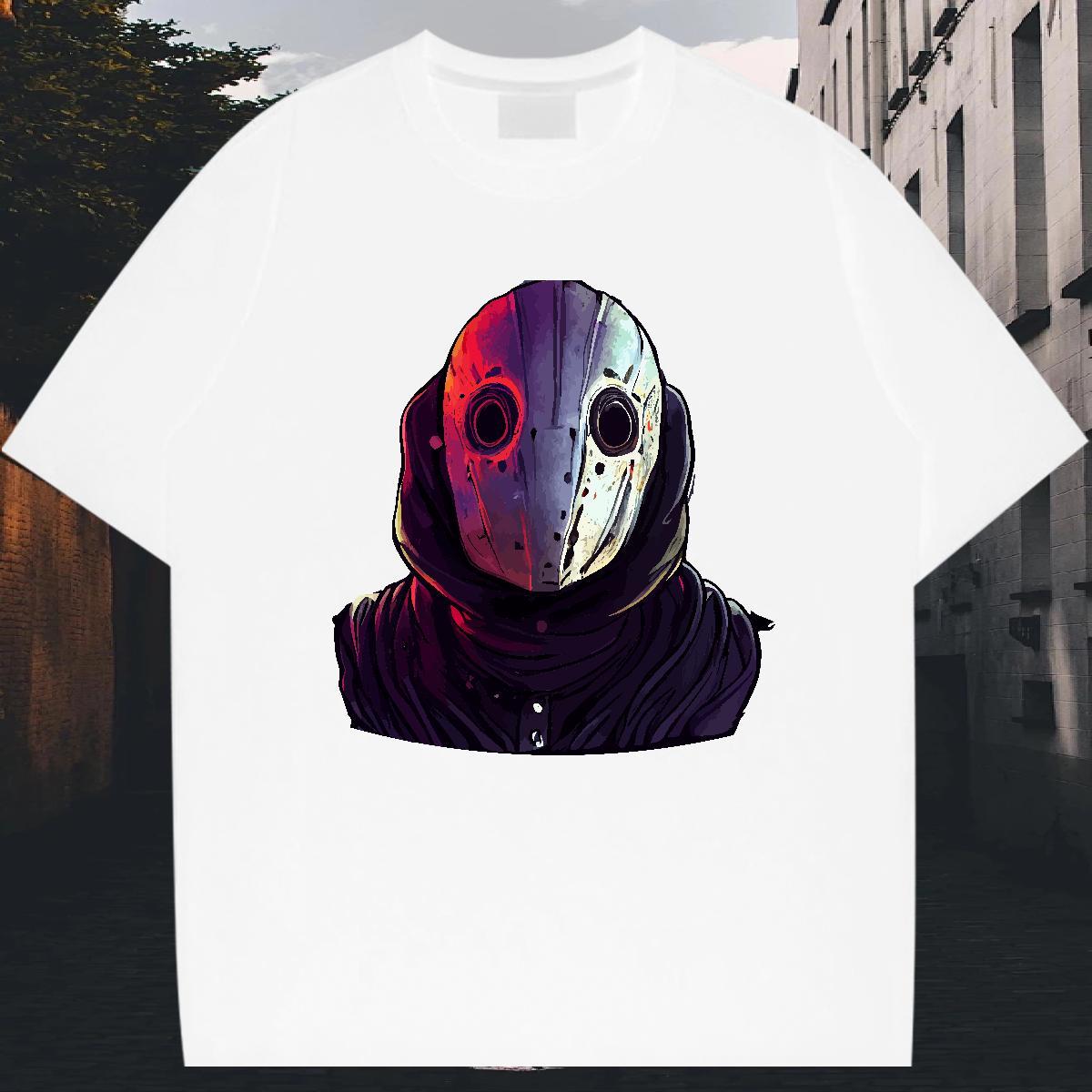 Loose Fit Couples T Shirts 230g Cotton Hip Hop ET Asian Size Crew Neck Breathable Classic Men T Shirts Tees