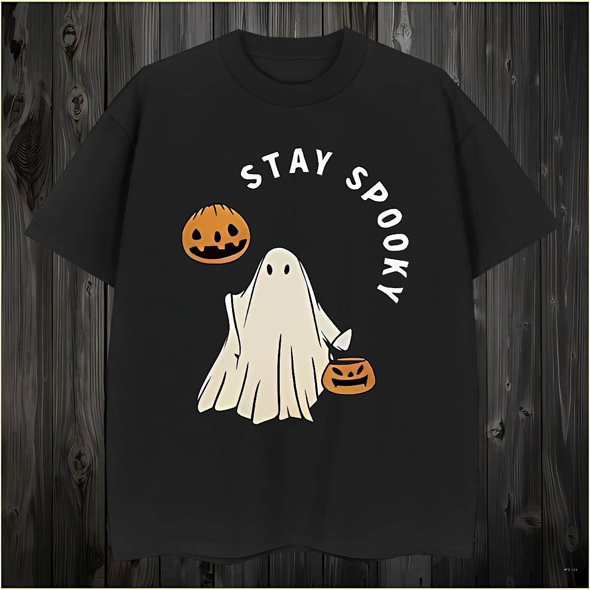 Cool Design Men Clothes T-Shirt 230g 100% Cotton halloween T shirt Summer Casual O-Neck Short Sleeve Oversized 4XL Casual New Tops Tees