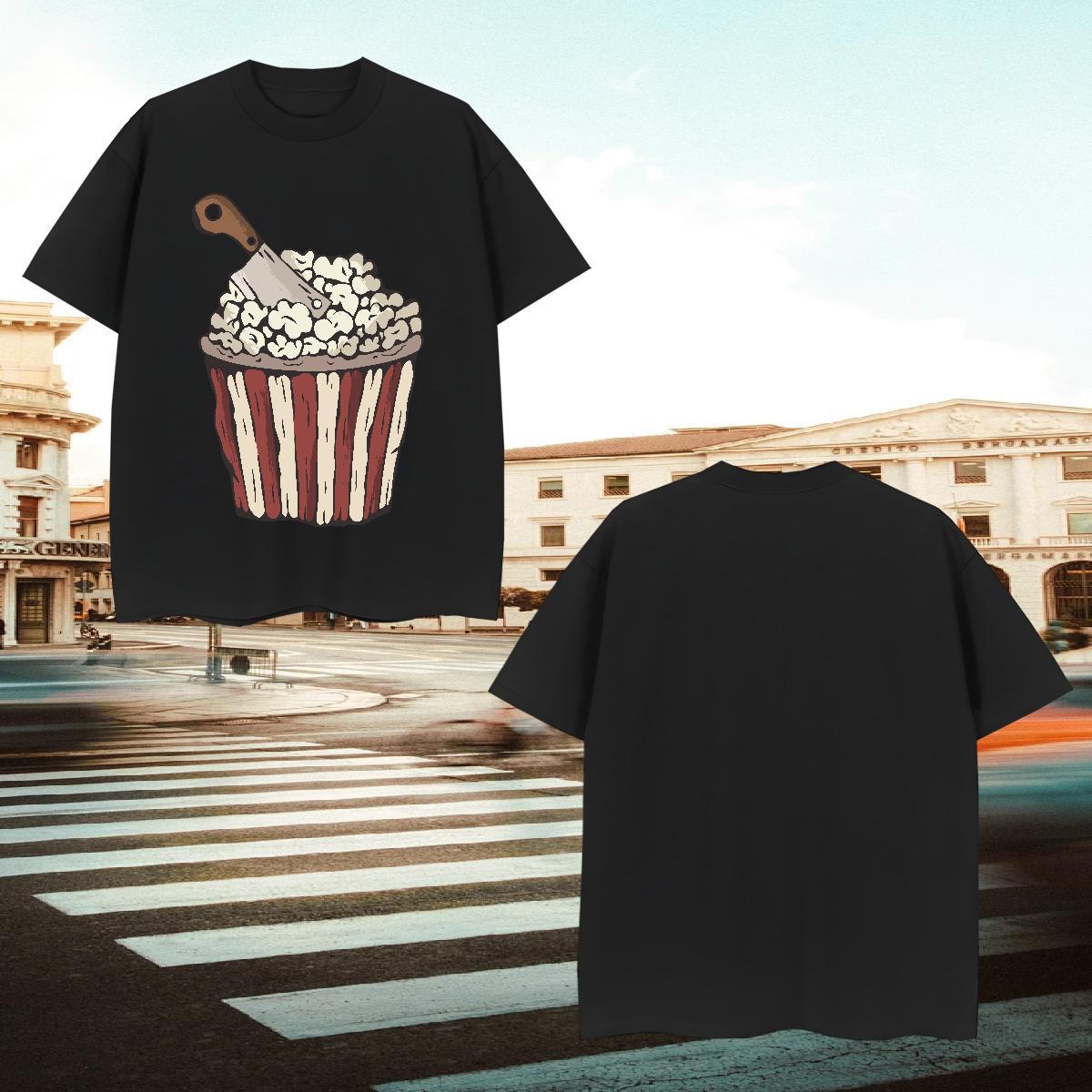 2024 New Man T Shirts 100% Cotton 230g knife Beach Polos Breathable Short Sleeve TOP Quality Mens Tshirts Customized