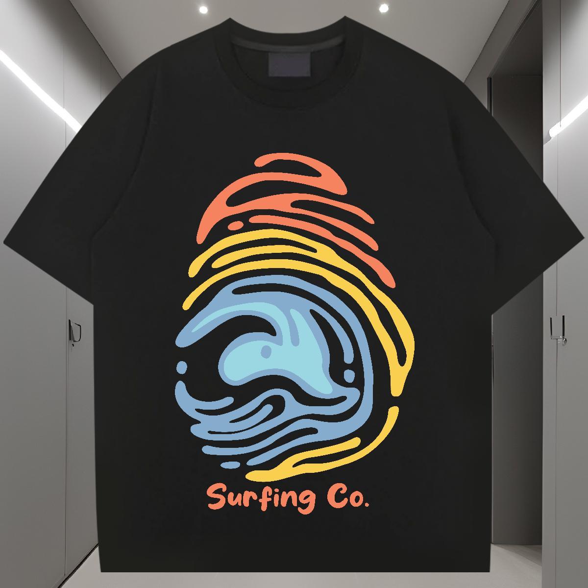 T-Shirts 230g 100% Cotton painting Hip Hop Street Breathable Short Sleeve Skull Tshirt for Man Woman Designer Soft Tops Tees