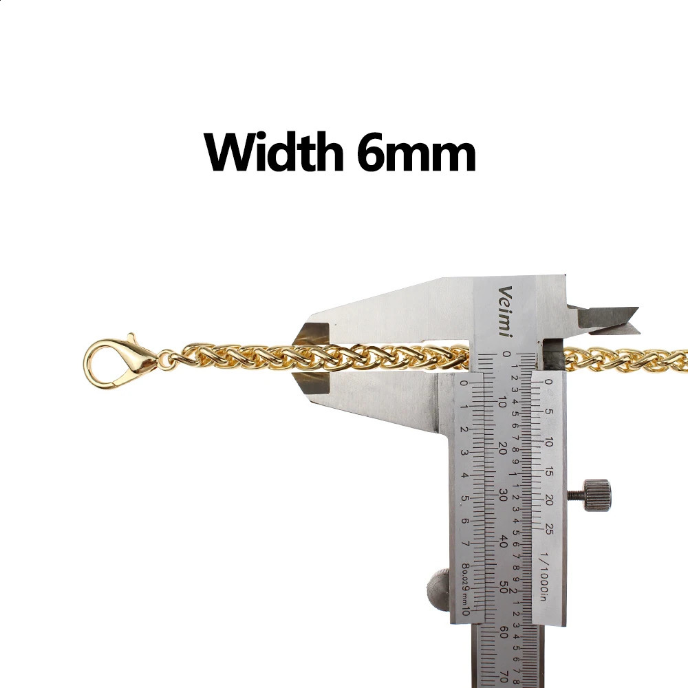 5Pcs 120CM Thick Metal Weaved Chain For Handbags Replace Shoulder Bag Strap Crossbody Purses DIY Accessories 240805