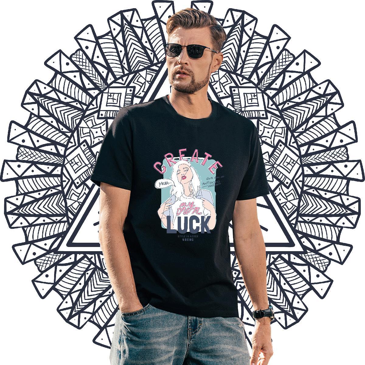 Loose Tshirt for Man Woman 100% Cotton 230g Street wear Hip Hop letter Plus Size Custom Breathable Factory Direct Mens T Shirts Tshirts