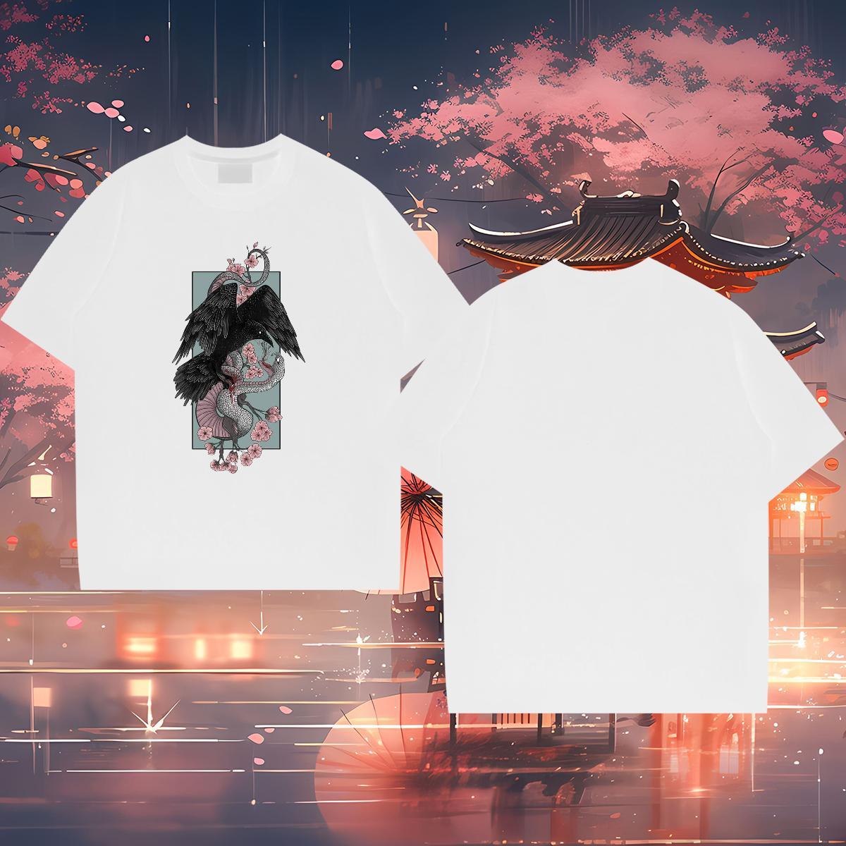 Men T Shirts 100% Cotton 230g cool Daily Outfit Breathable Crew Neck Oversized Men Tops Tees Custom Unisex Clothings