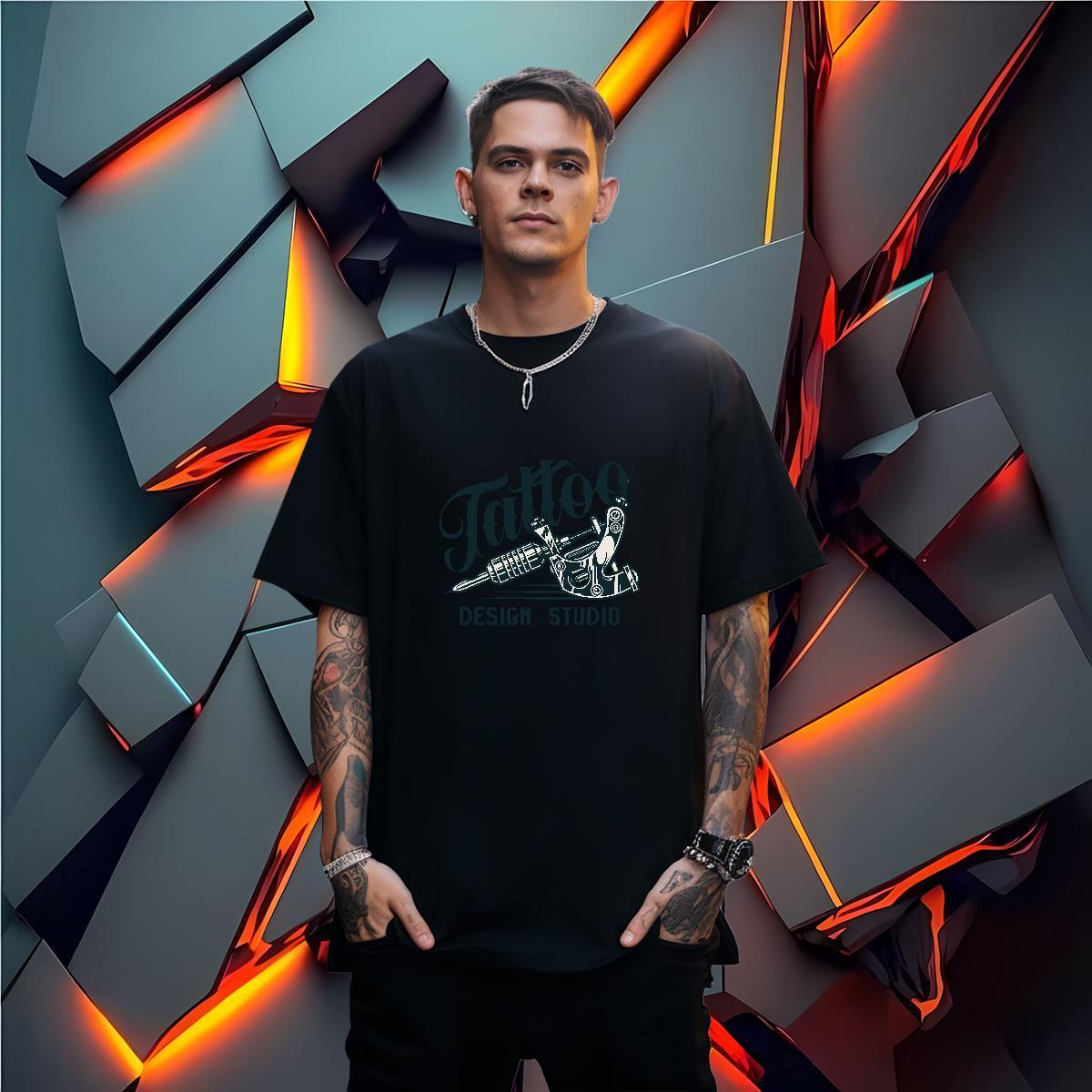 Fashion Casual Mens T Shirts tool Tees 230g Pure Cotton Sports Casual Free Shipping Custom Print Plus Size Breathable Soft Men Tops Tees