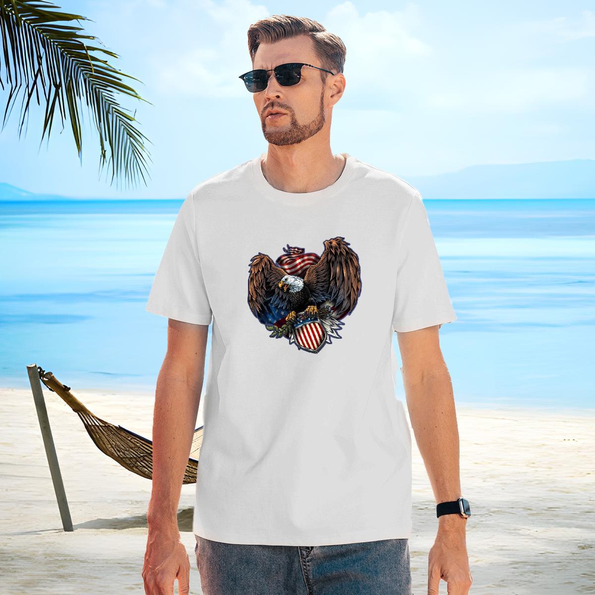 Comfortable Mens Tshirts 230g Cotton cool Mens T Shirts Sport Breathable Crew Neck DIY Printed Fashion Designer Tops