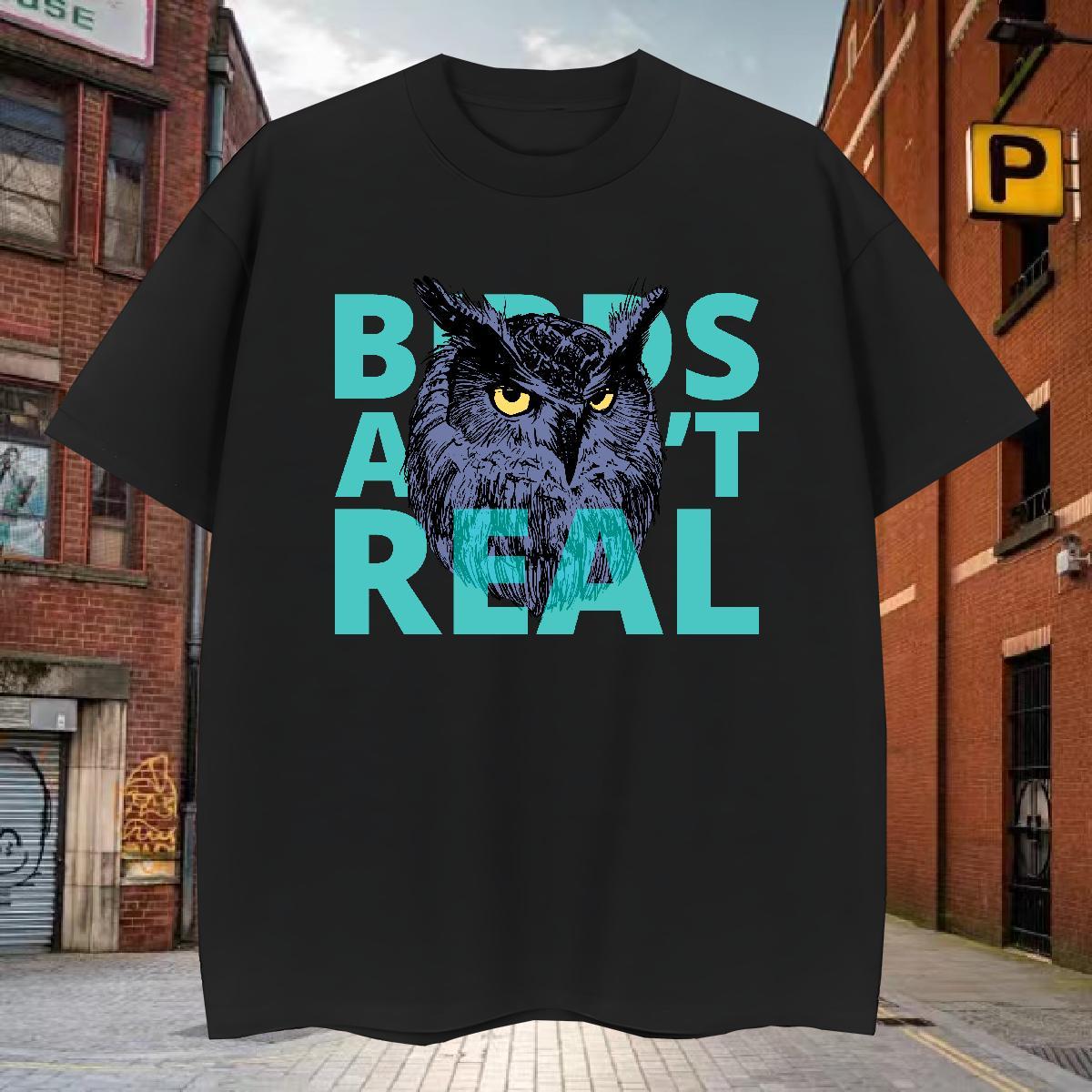 Men T Shirts 230g 100% Cotton eagle Home Outdoor Breathable Crew Neck Black Oversized Men Tshirts Classic Loose Fit Wear