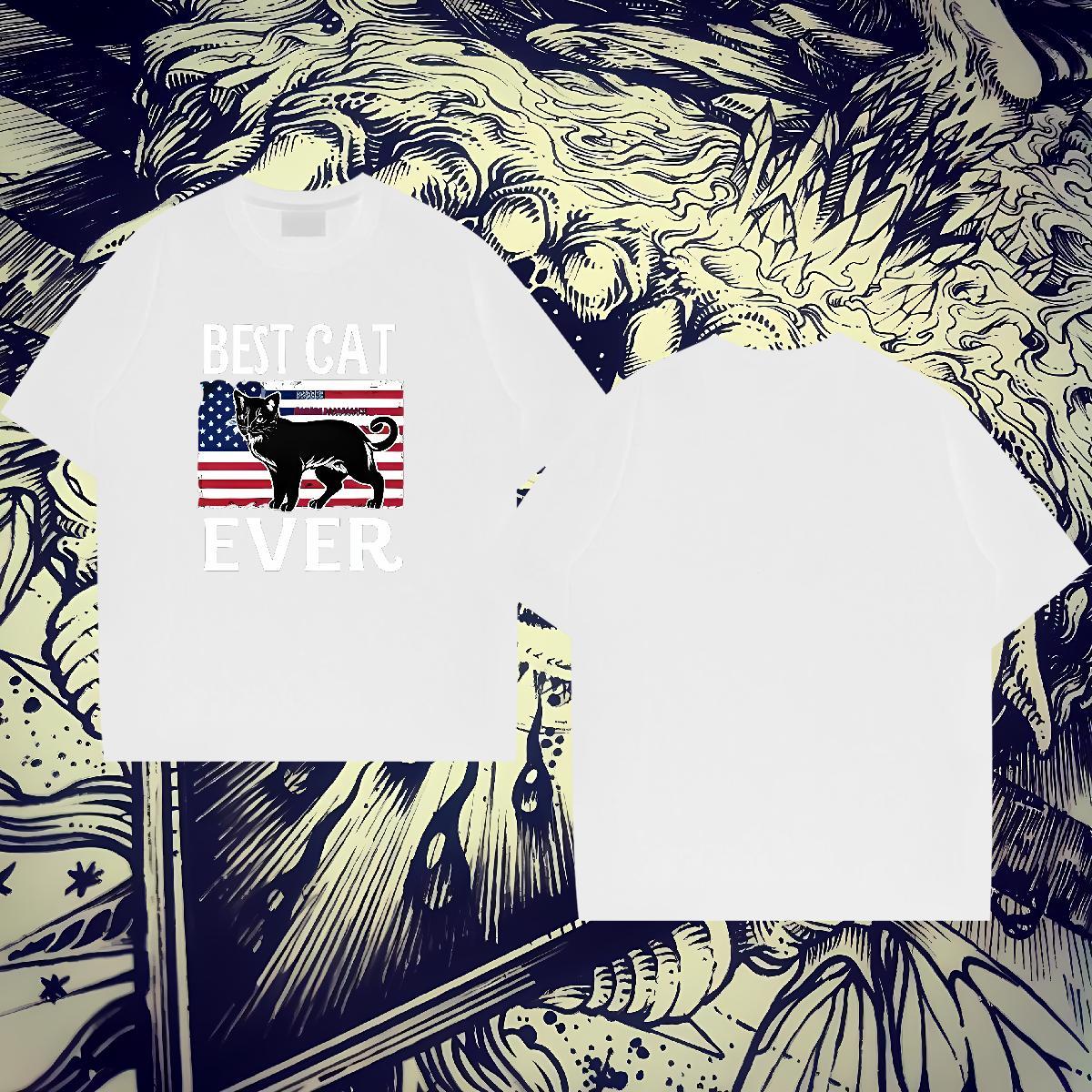 Designer T-Shirts 100% Cotton 230g Spring Summer Clothings Breathable Short Sleeve Unisex Couples T Shirts Custom Cartoon