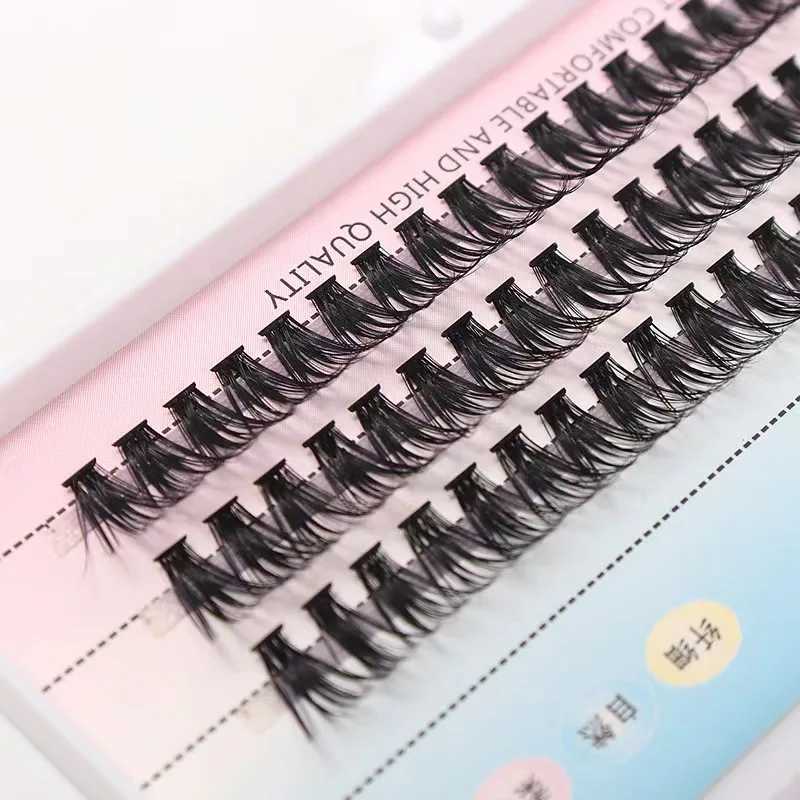 48/60/90/120 bundles/box Personal eyelashes 0.07mm eyelash extension Natural style Personal eyelashes Handmade eyelash bundles W240803