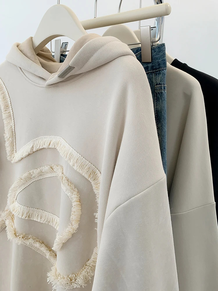 Women Sweatshirt Fashionable Versatile Tops Casual Loose Vintage Female Hoodies Autumn Winter Lazy Style Pullover 240806