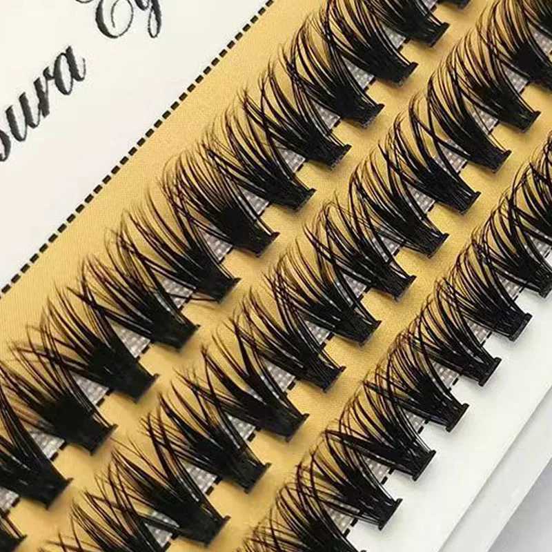48/60/90/120 bundles/box Personal eyelashes 0.07mm eyelash extension Natural style Personal eyelashes Handmade eyelash bundles W240803