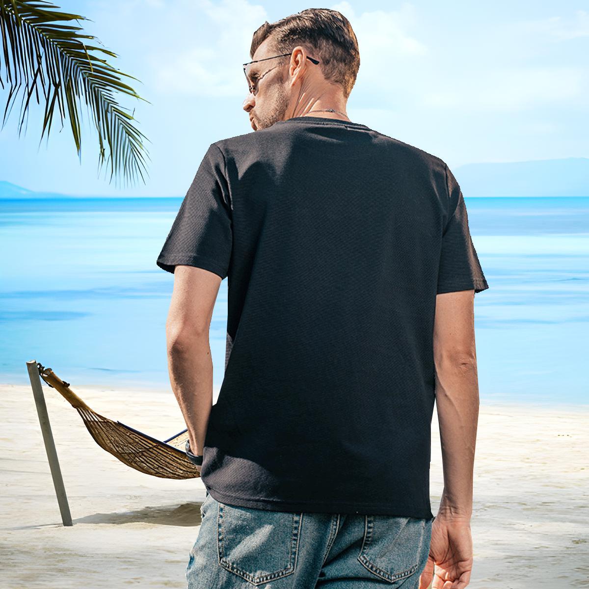 Loose Fit Man T Shirts panda Short Sleeve O-Neck Street Wear Black White 230g 100% Cotton Men Tshirts Wholesale Tee Shirt