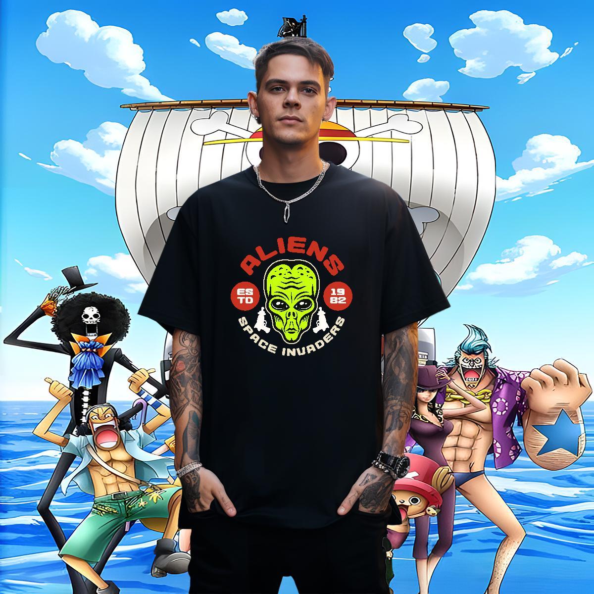 Wholesale Tshirt for Man Woman 230g Cotton Casual Beach ET Oversized 3XL 4XL Breathable Short Sleeve 2024 DIY Mens T Shirts Clothings