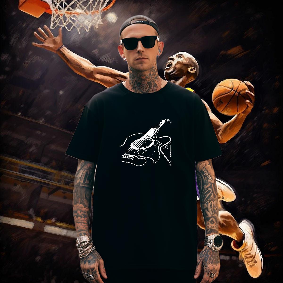 Mens T Shirts 100% Cotton 230g handpainted High Street Hip Hop Breathable Short Sleeve Custom Printing Men Tops Tees Customized Comfortable Polos