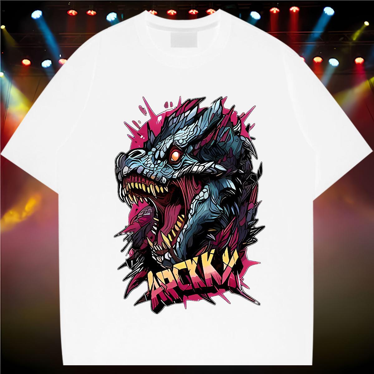 Man T Shirts 230g Pure Cotton Hip Hop Street Round Neck Short Sleeve White Plus Size Couples T Shirts Classic Casual Comfortable Clothings