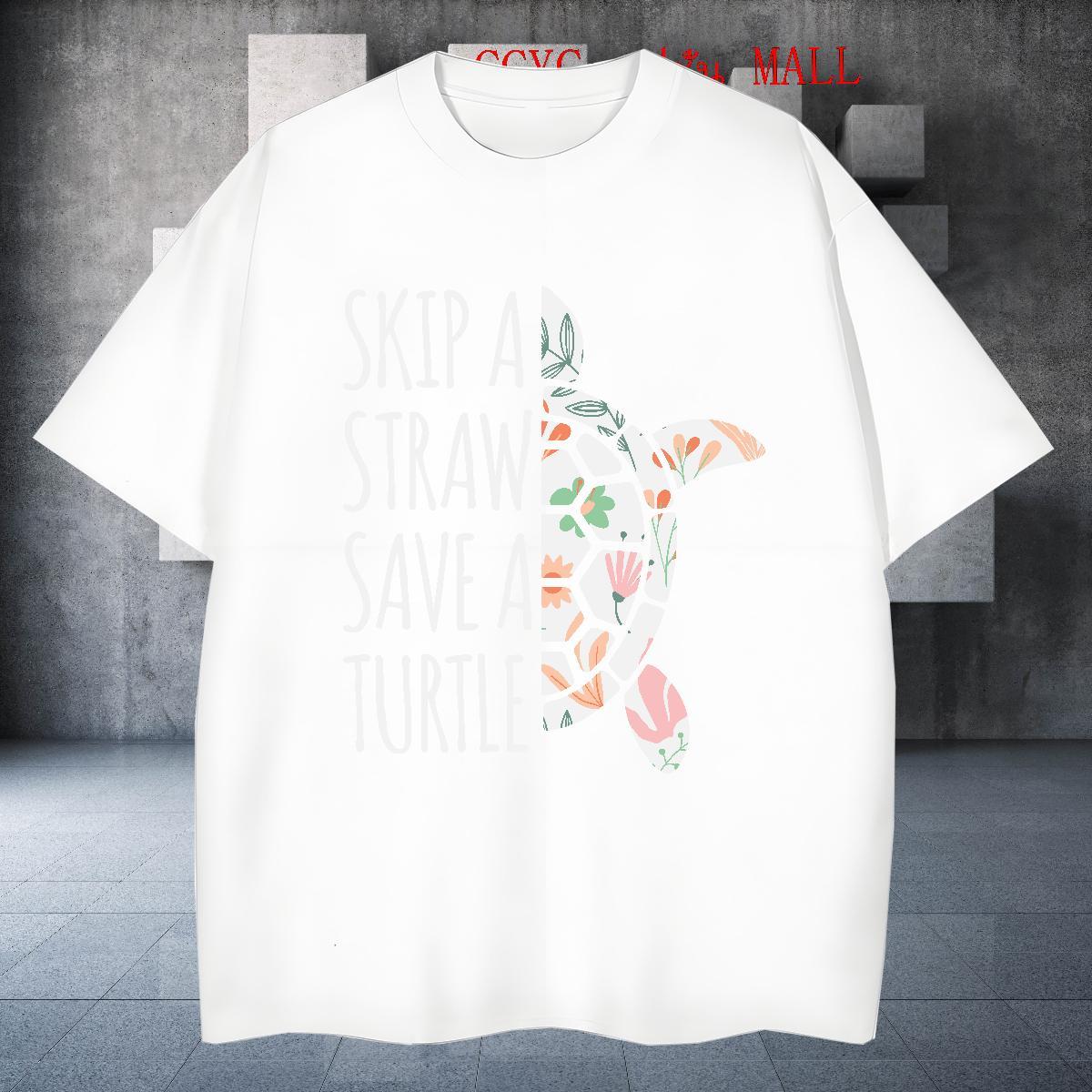 Loose Fit Couples T Shirts 230g Pure Cotton T shirt Spring Summer Breathable Crew Neck Asian Size 2024 DIY Tees Shirts