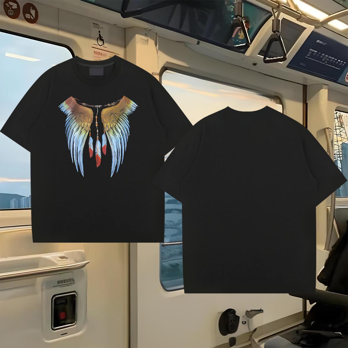 Custom Mens T Shirts 230g 100% Cotton cool High Street Hip Hop Tees Breathable Wholesale Men Tees Customized