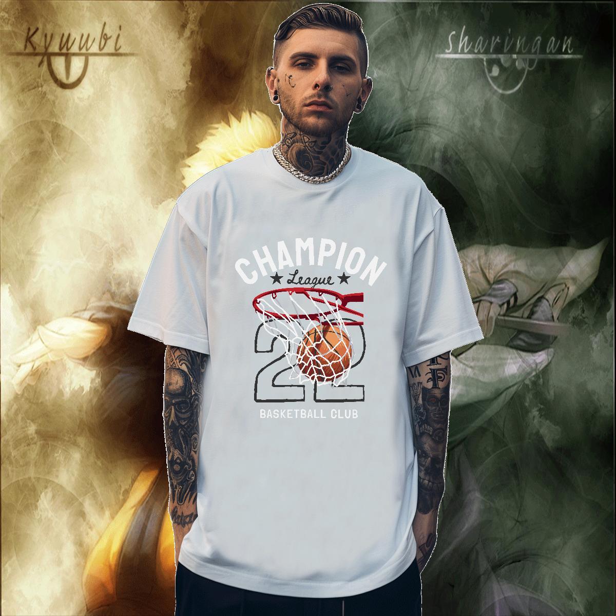 Loose Fit Men Tops Tees 230g Cotton Spring Summer letter Custom Print Plus Size Breathable Soft Wholesale Men T Shirts Tees Shirts