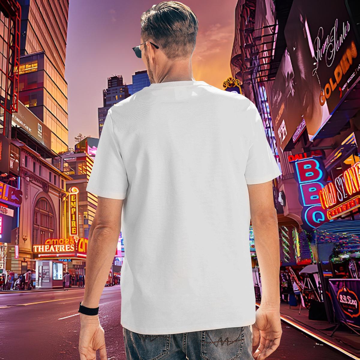 Popular Man T Shirts bear Round Neck Short Sleeve Casual Beach Cartoon Printing L-4XL 100% Cotton 230g Men Clothes T-Shirt Classic Casual Tee Shirt