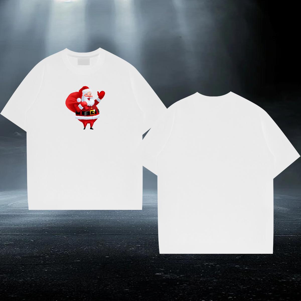2024 New T shirt 100% Cotton 230g Daily Wear Tee Shirt Round Neck Short Sleeve Soft Men Tees Custom Anime