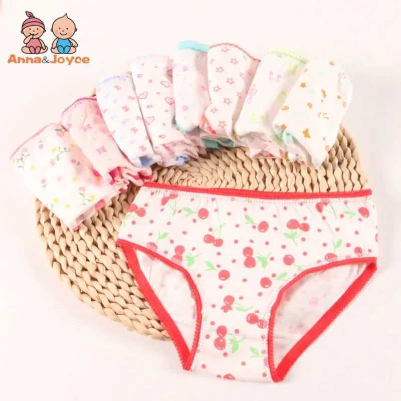 6 pieces/batch of girls underwear childrens underwear floral baby underwear 2-12 years oldW240715
