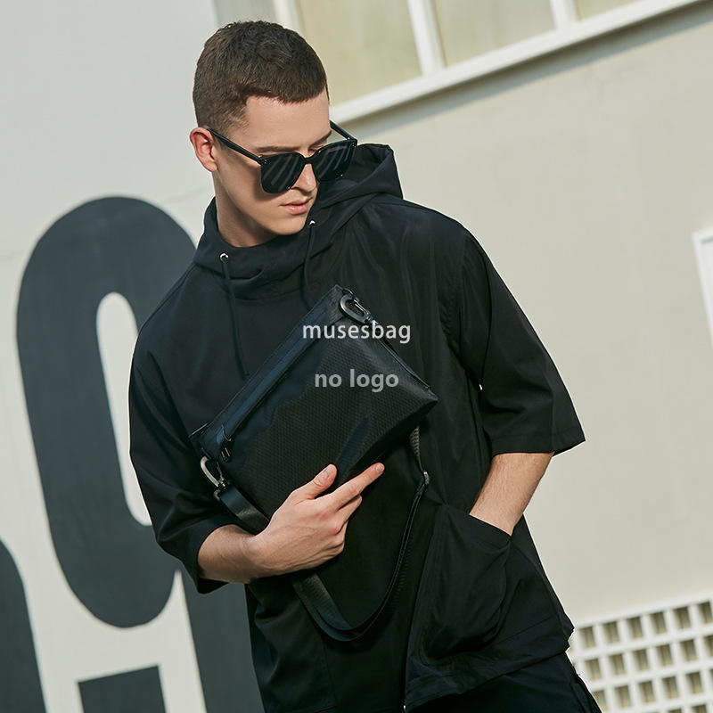 Crossbody bag men's shoulder bag Small bag crossbody bag Fashion brand canvas summer messenger bag Japanese retro casual bag women
