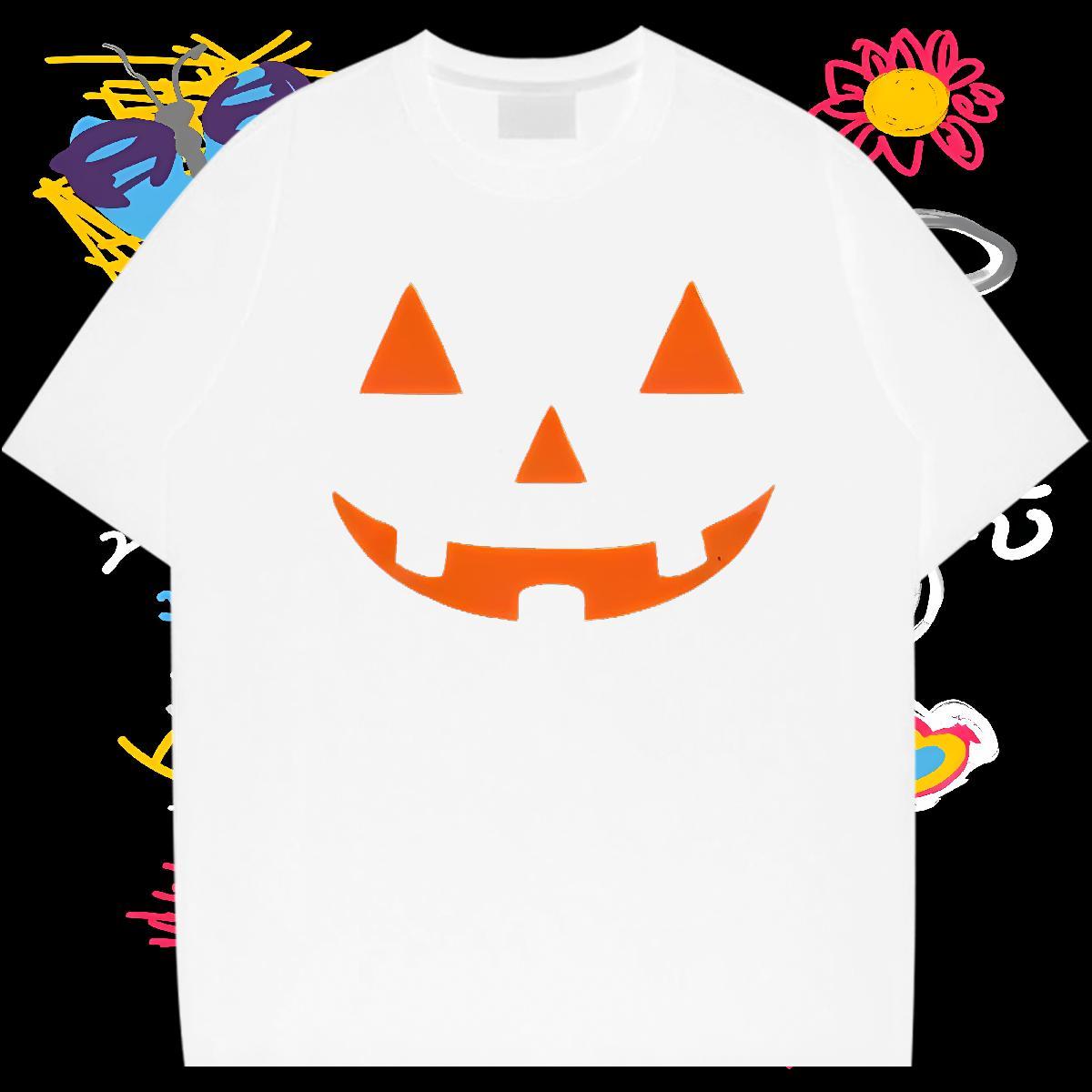 Factory Direct T Shirts Men 230g Cotton halloween Sport Tees Breathable Short Sleeve Classic Men Tshirts DIY Logo Oversized