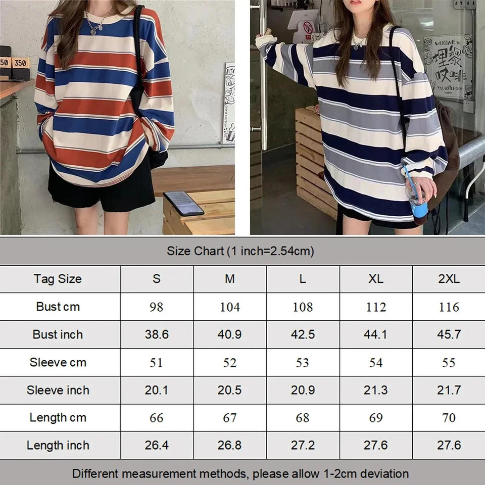 Sweatshirt Women Harajuku Pullovers Korean Fashion Couples Matching Long Sleeve 240806