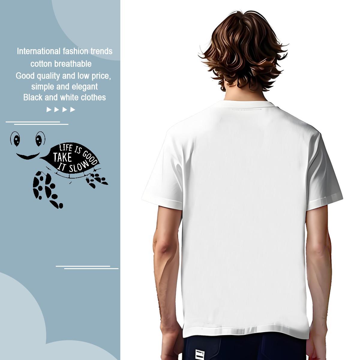 T Shirts Men 230g Pure Cotton Street wear Hip Hop Breathable Crew Neck DIY Logo Oversized Tshirt for Man Woman 2024 Designer Soft Tees Shirts