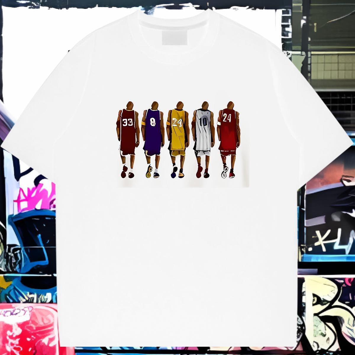 T-Shirts for Men 100% Cotton 230g person Outdoor Breathable Custom Big Size Men Tees 2024 DIY Brand Top Tees