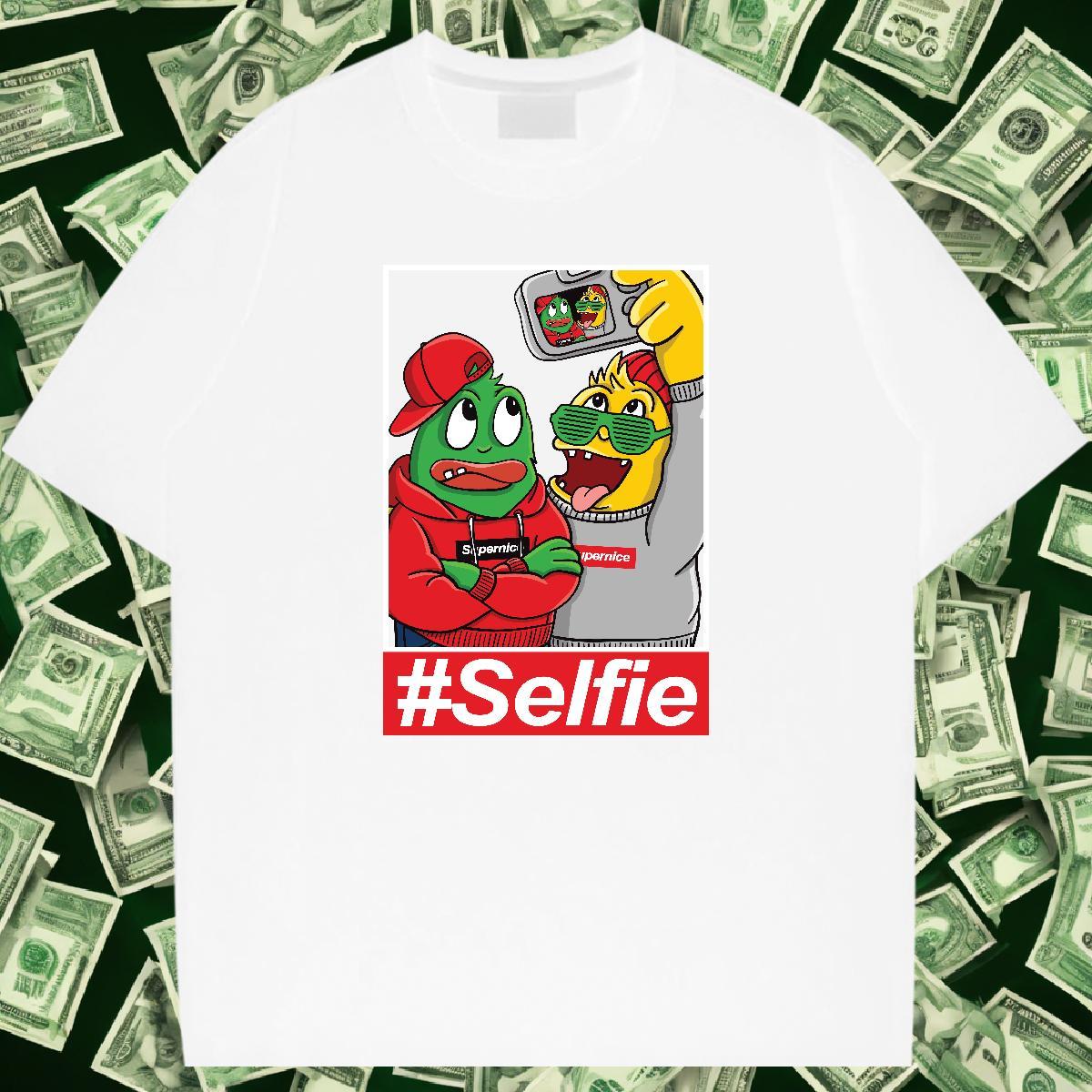 Men T Shirts 230g Pure Cotton role High Street Hip Hop Round Neck Short Sleeve DIY Men Tshirts Free Shipping Popular Clothings