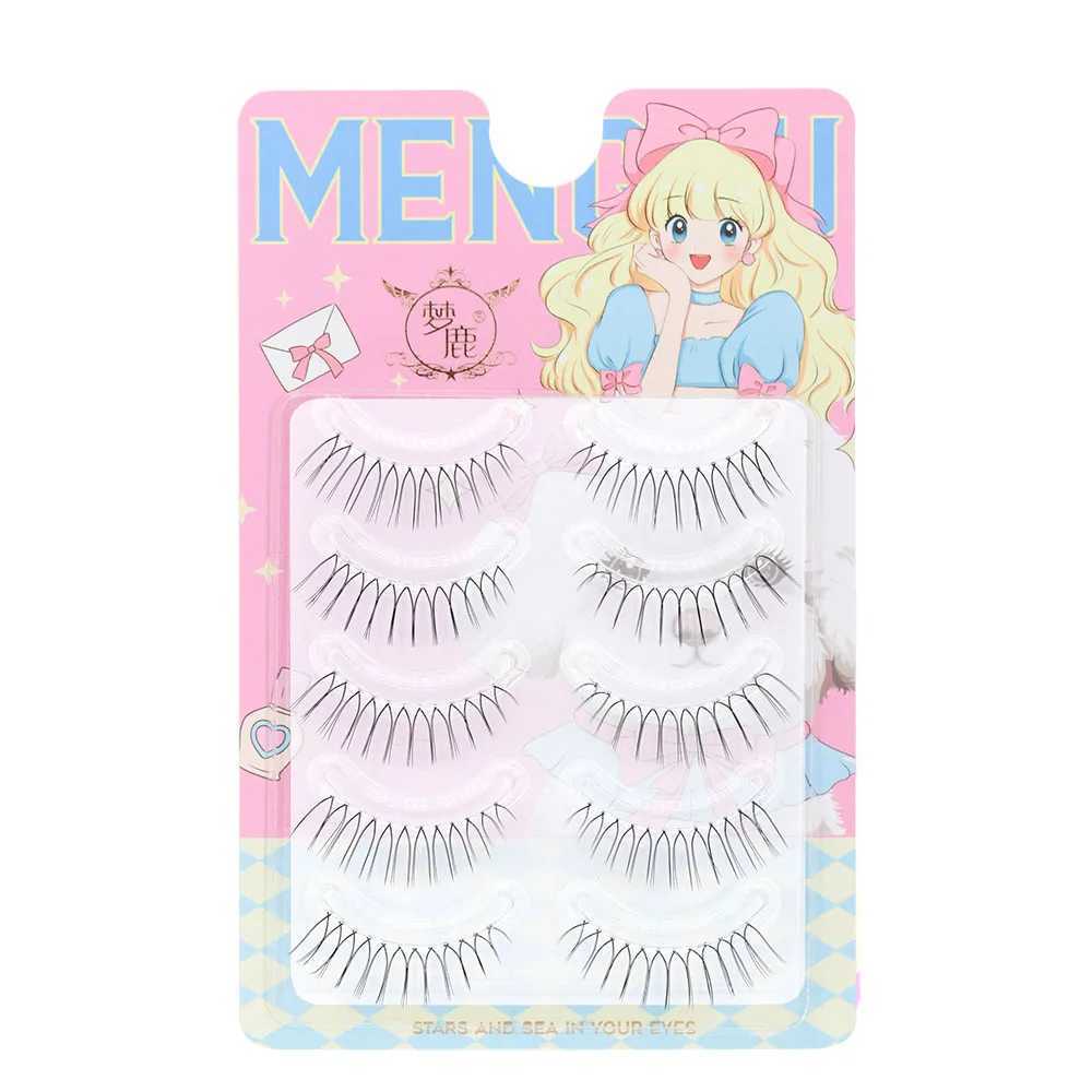 Korean Zhang Yuanying False Eyelash Extension Tool Makeup Transparent Eyelash Light Natural Soft False Eyelash W240803