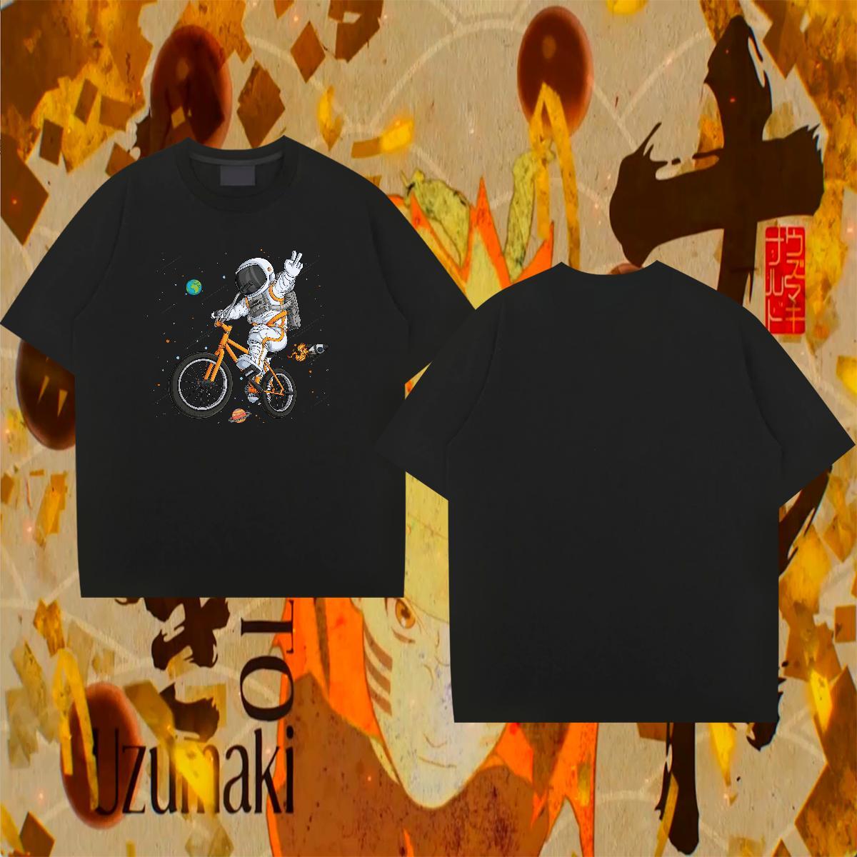 T-Shirts 230g Pure Cotton universe Anime Printing Street Breathable Crew Neck DIY Printed Mens Tshirts New Arrival Popular Tee Shirt