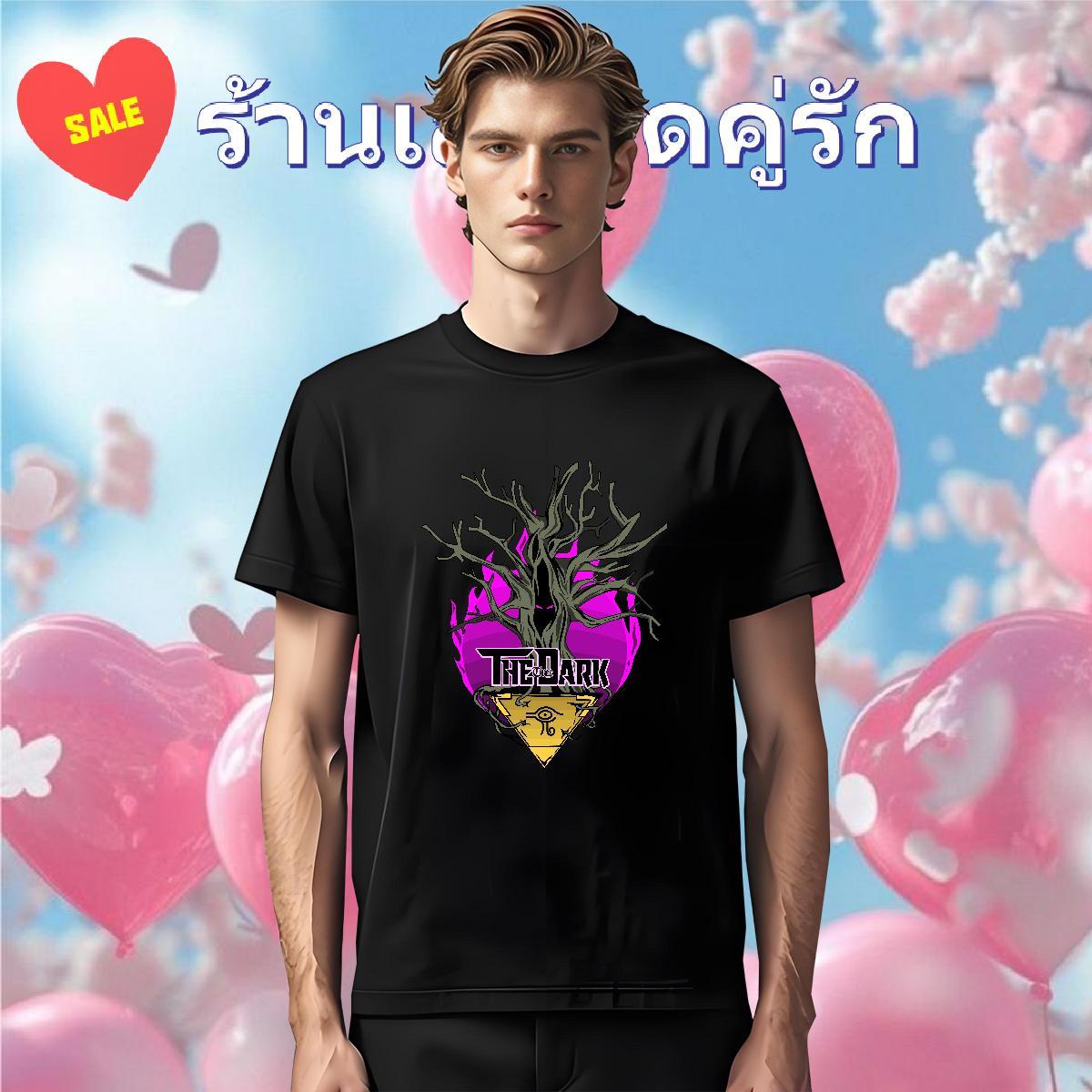 DIY T-Shirts for Men 100% Cotton 230g tree Daily Outfit Tops Tees Crew Neck Breathable Loose Men Tshirts Custom Print Oversized