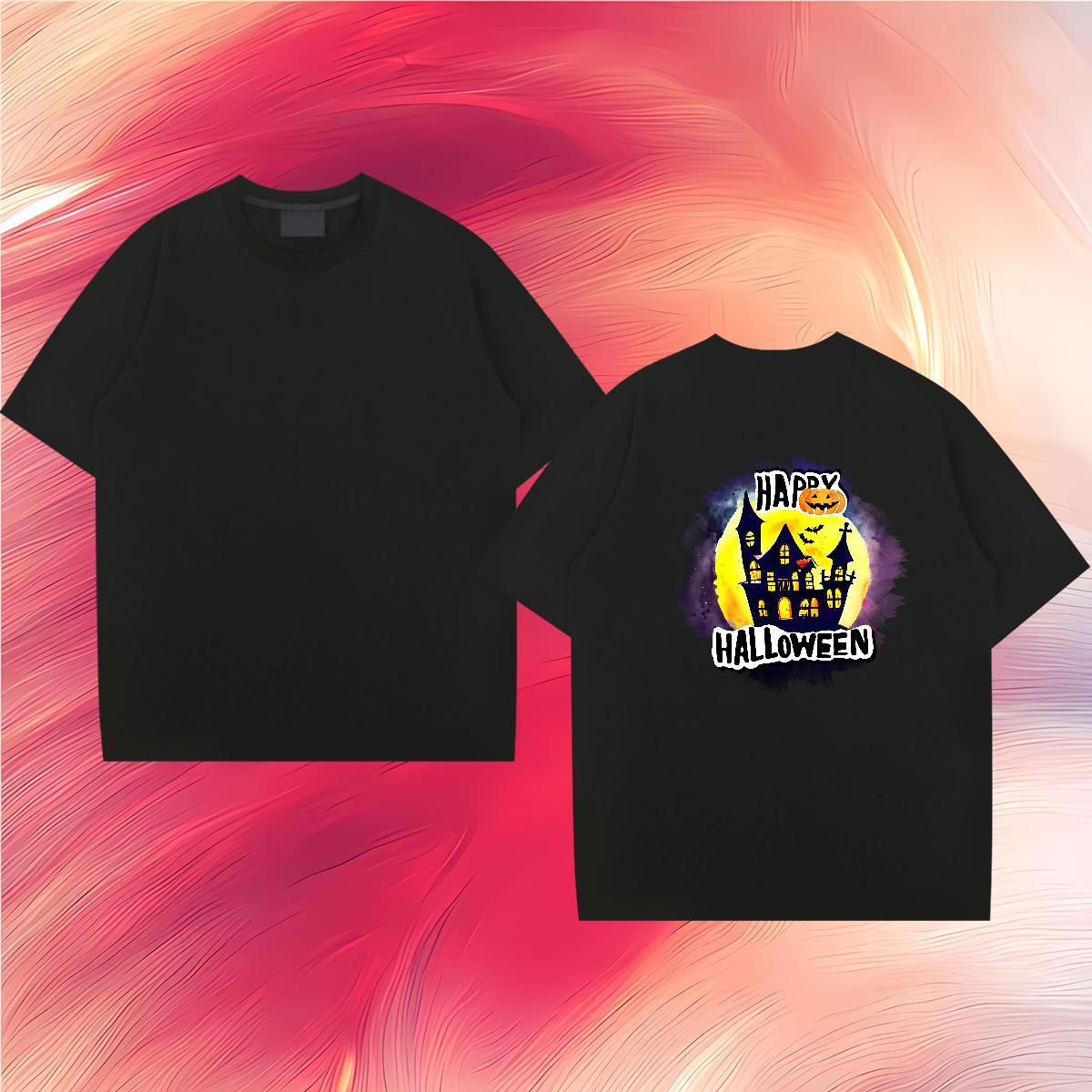 Fashion Designer T Shirt For Man 230g 100% Cotton Casual Beach Tee Shirt Crew Neck Breathable High Quality Men Tees DIY Printed