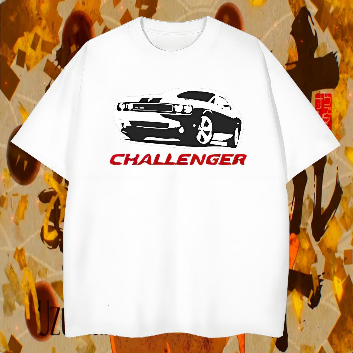 Brand Tshirts 230g Cotton Sports Casual car DIY Printed Crew Neck New Arrival T Shirt For Man Clothings