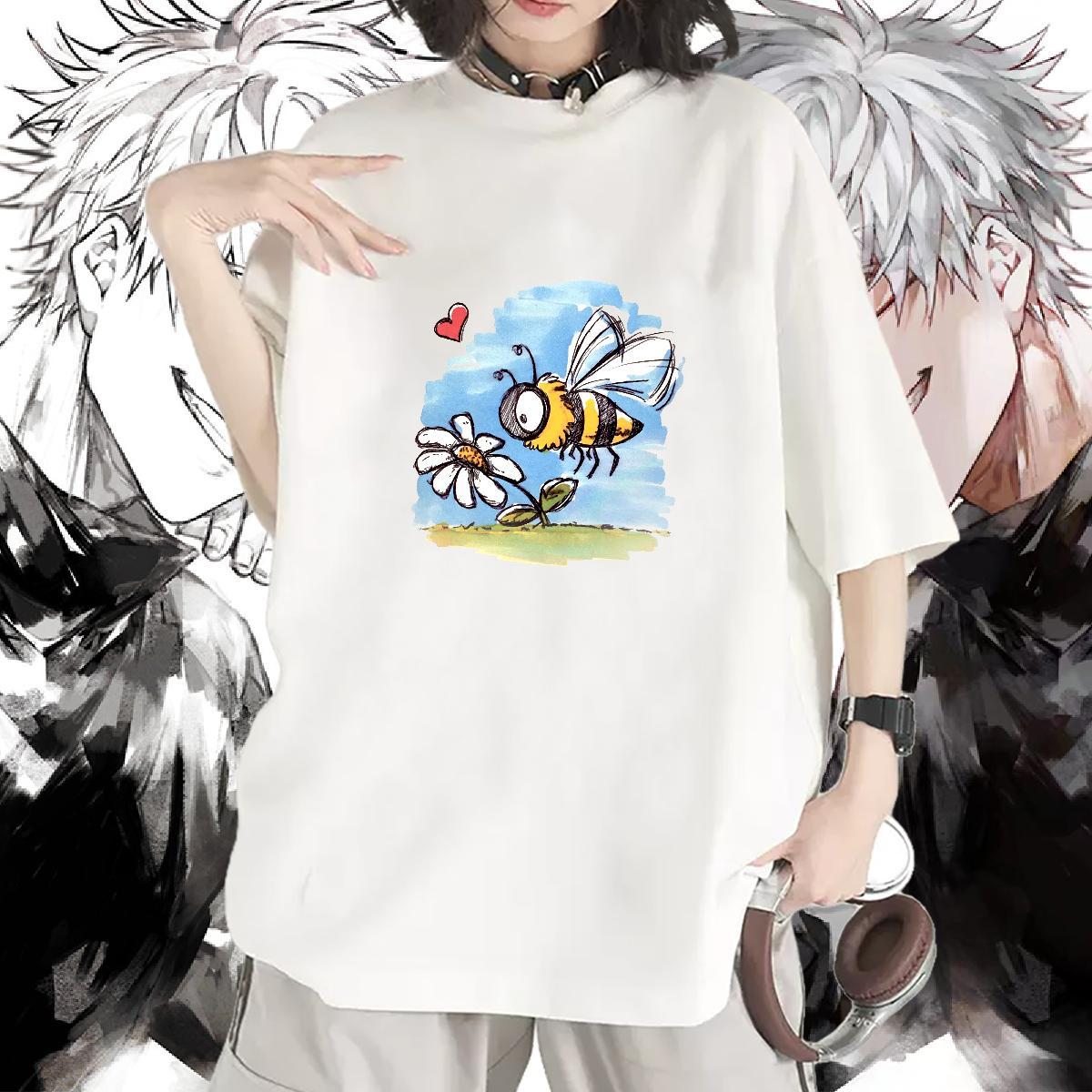 Free Shipping Womens T Shirts O Neck Short Sleeves Couples T Shirts Black White Hip Hop Street 100% Cotton 230g 2024 DIY Clothes Shirt