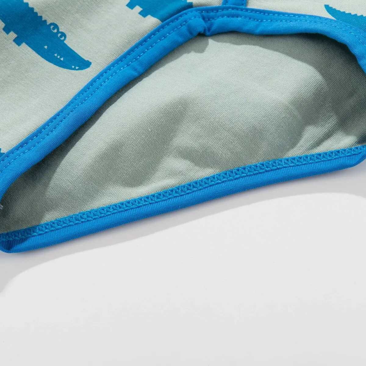 Little boy breathable unmarked boxer briefing boys cotton underwear 3 packsW240715