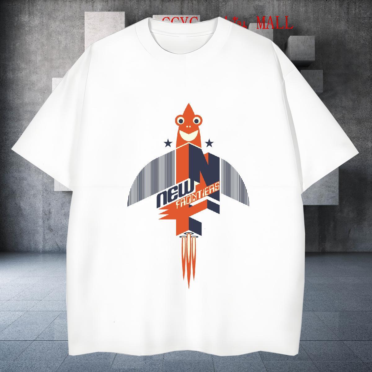 Cool Tshirt for Man Woman 230g 100% Cotton Daily Wear plane DIY Printed Short Sleeve Soft Fashion Mens T Shirts Clothings