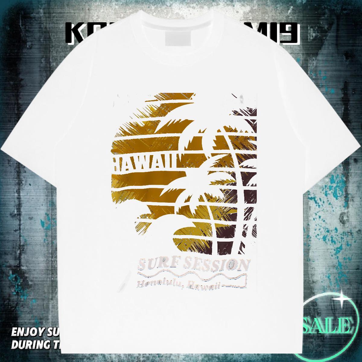 Cool Mens Tshirts 230g Cotton Anime Printing Street DIY Printed Breathable Short Sleeve Fashion Designer T-Shirts for Men Clothings