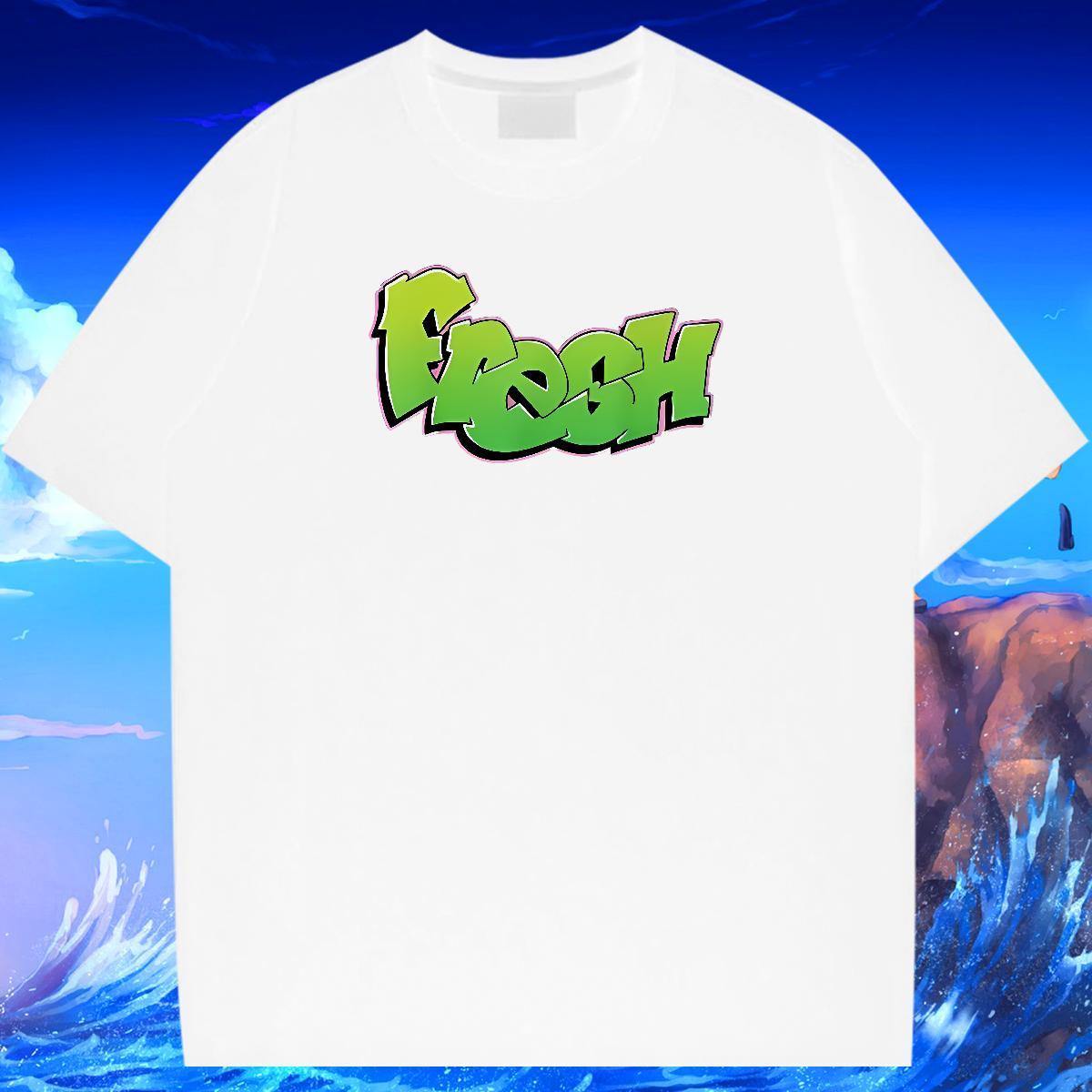 Cool Couples T Shirts 230g 100% Cotton High Street Hip Hop letter Oversized Short Sleeve Soft Casual New T Shirts Men Tshirts