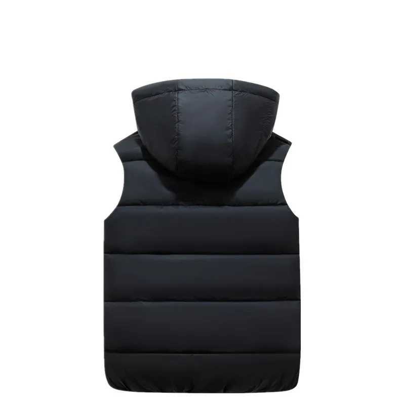 Fashionable childrens cotton vest matching clothing for parents and children boys and girls sleeveless jacket 100-185CM waist jacketW240724