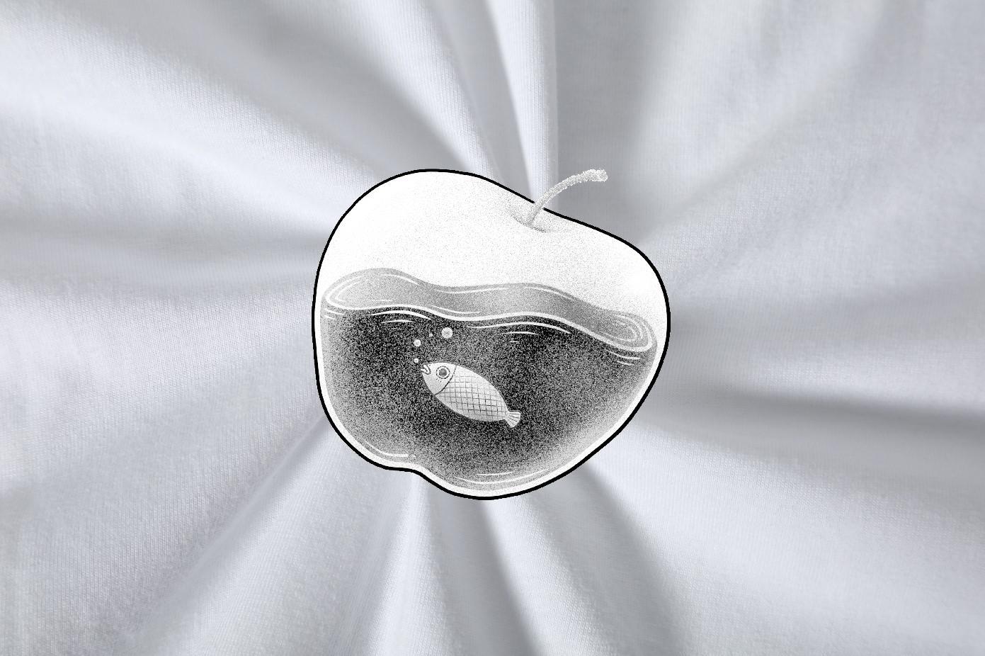 New T-Shirts for Men 230g Pure Cotton fish Summer Casual Tee Shirt Breathable Short Sleeve TOP Quality Men Clothes T-Shirt Cartoon Print